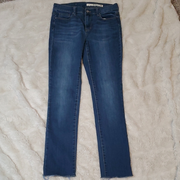 Dkny Denim - DKNY Jeans Raw Hem 2x32 Dark Denim Jeans